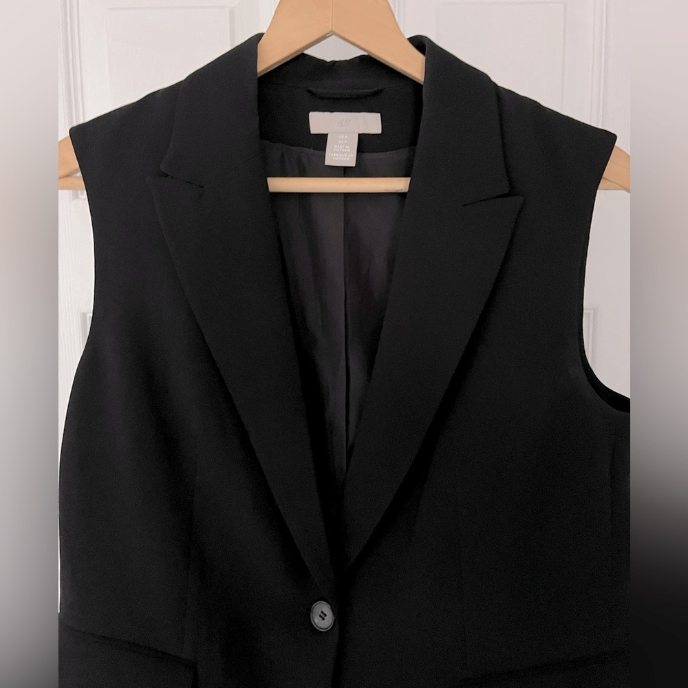 H&M Oversized Sleeveless Blazer - Picture 5 of 7